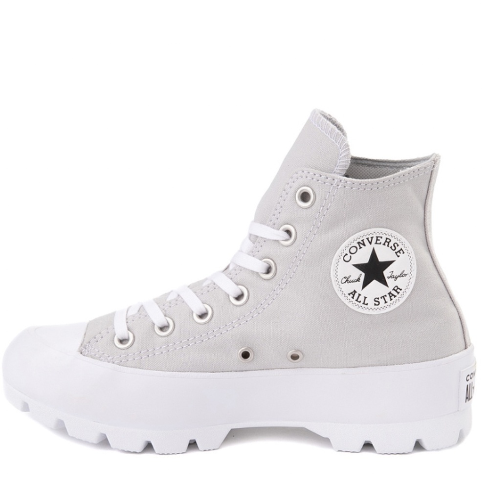 Womens Converse Chuck Taylor All Star Hi Lugged Sneaker - Mouse Size 9